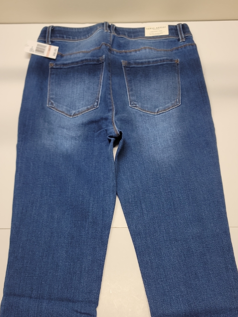 CURVE APPEAL NWT High-Rise Skinny Jeans - Union Blue - Picture 13 of 14